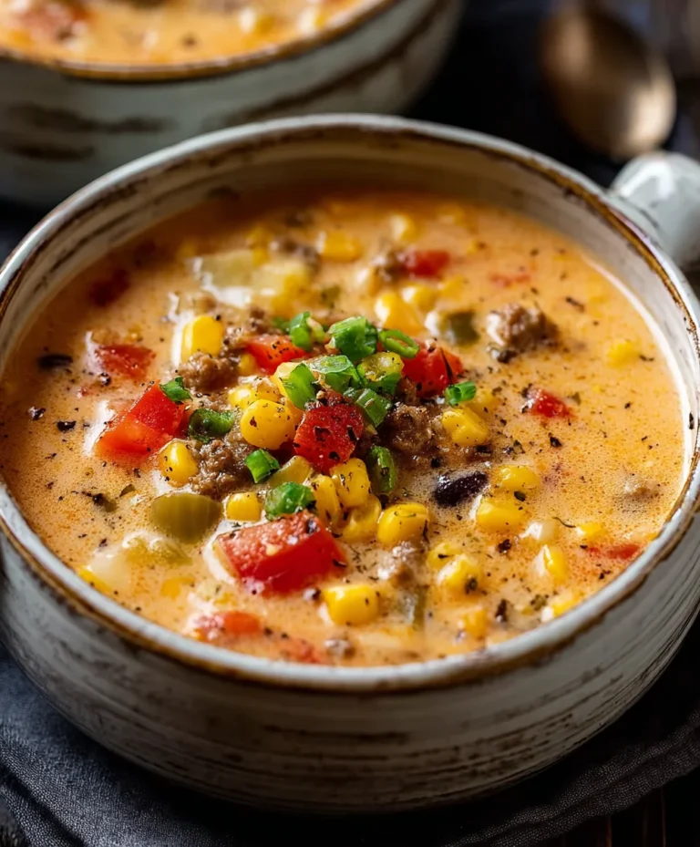 Creamy Beef Cowboy Soup – Cozy Weeknight Meal