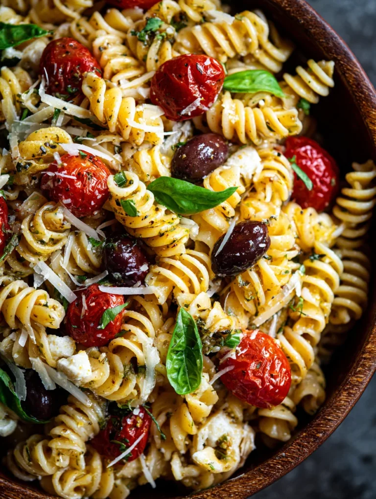 High-Protein Italian Pasta Salad-Healthy Meal