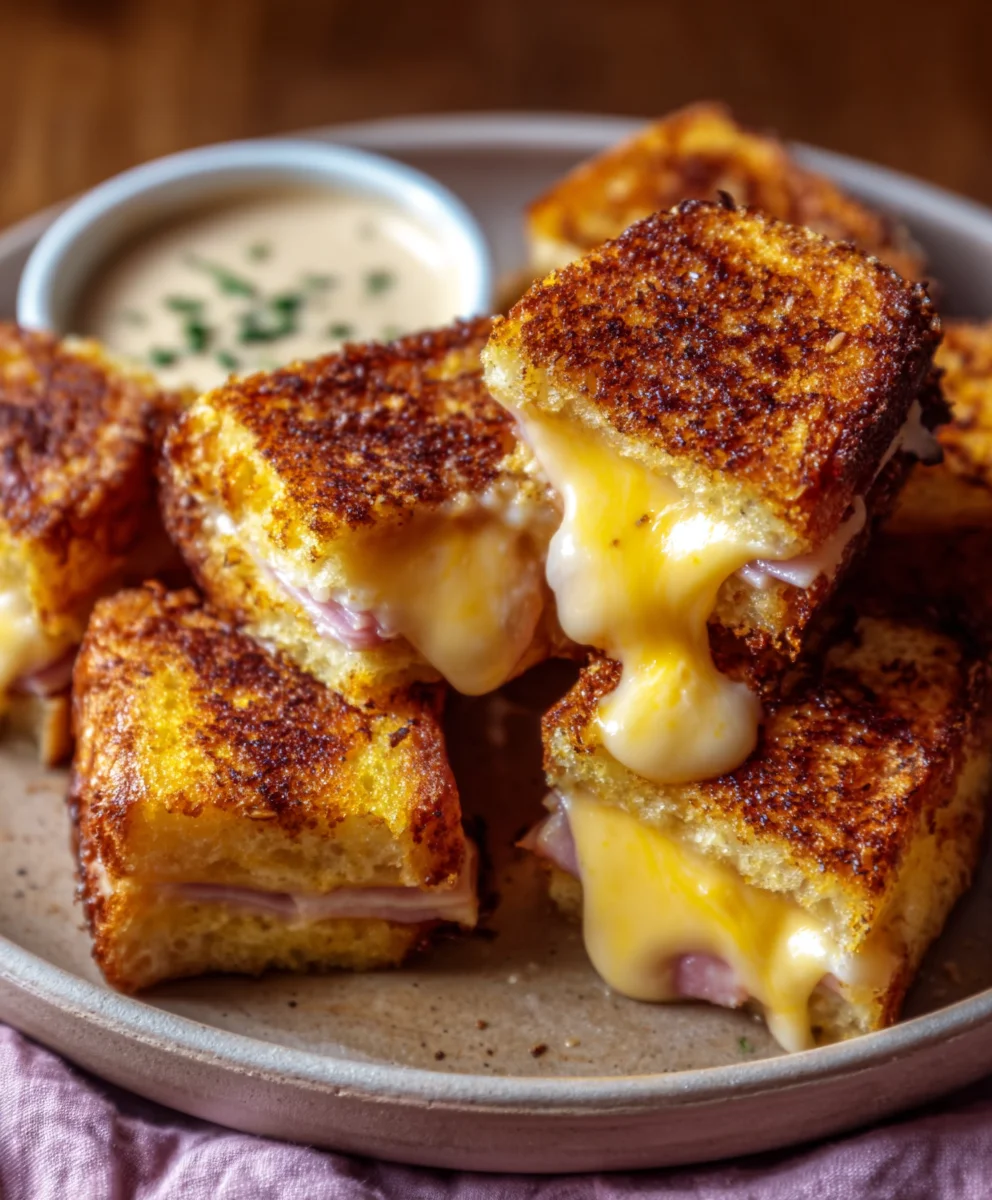 Hawaiian Roll Grilled Cheese-Sweet & Savory Comfort