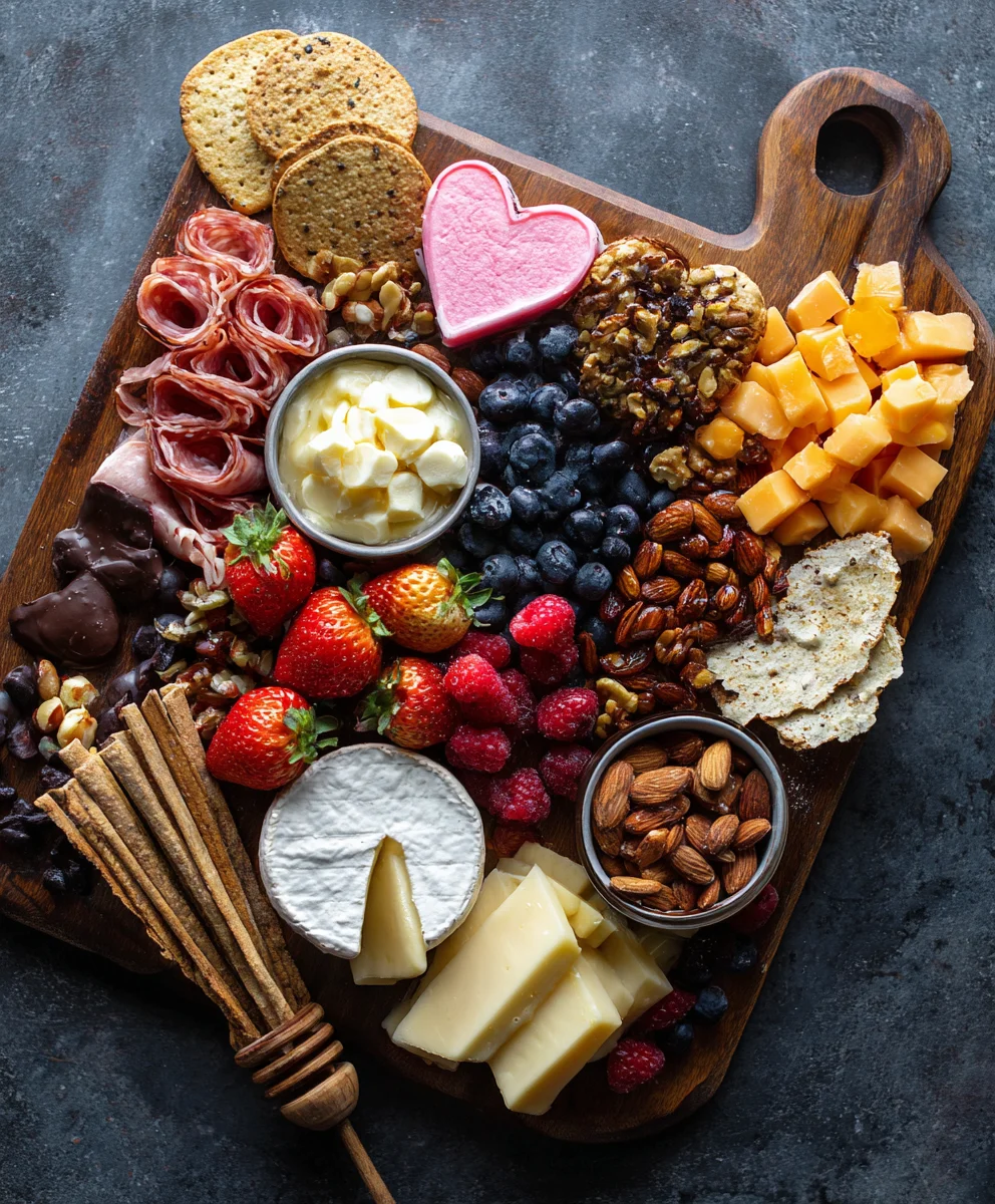Vnon-alcoholic alentine's Day Charcuterie- Non-Non-Non-Alcoholic Alternativeic Board Ideas