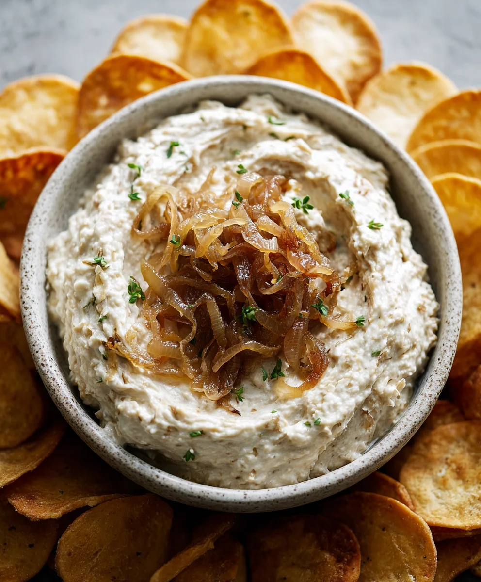 Gordon Ramsay's Caramelized Onion Dip-Best Recipe