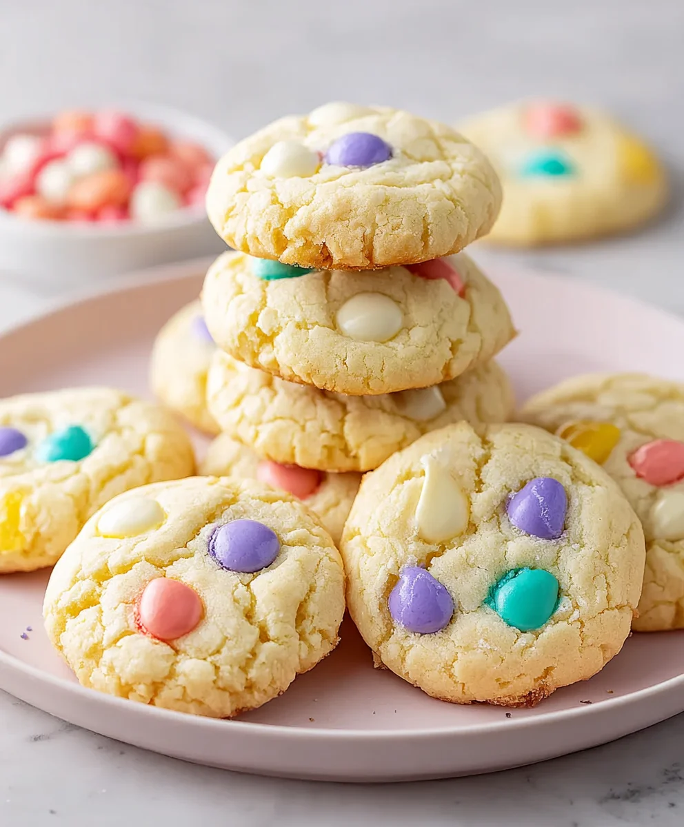 Easy Easter Cake Mix Cookies - Festive & Fun Treats