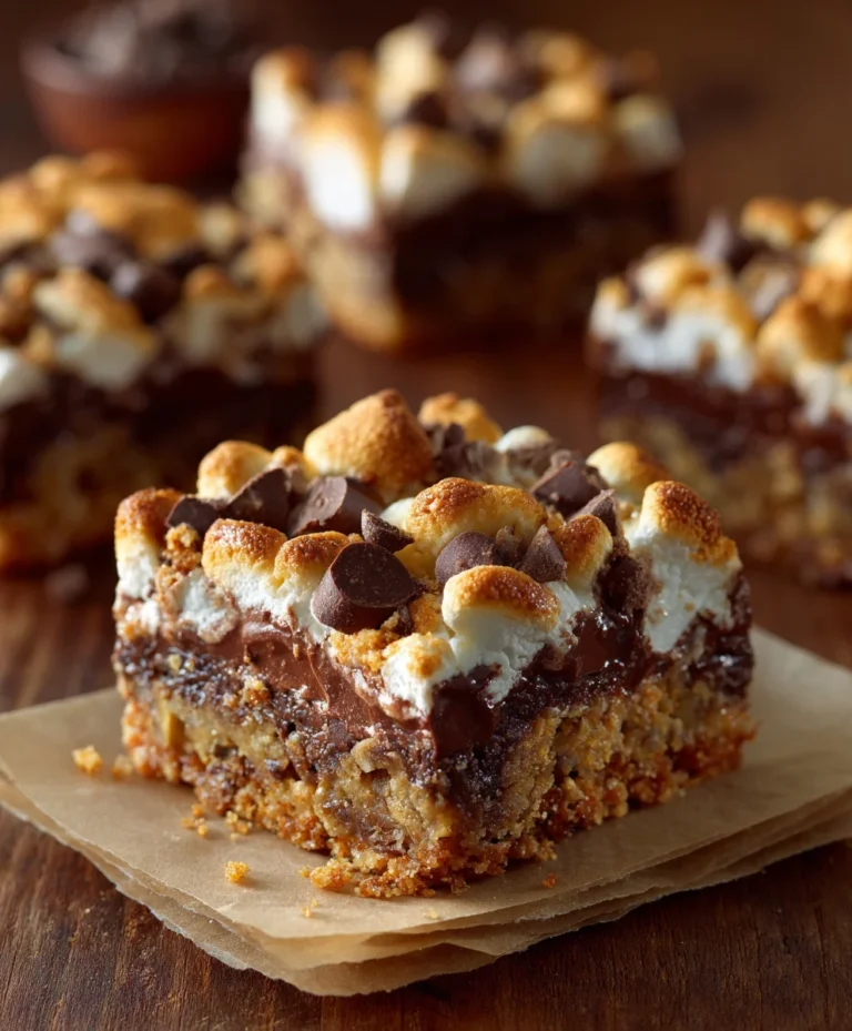 Smores Seven Layer Bar Recipe- Easy Dessert