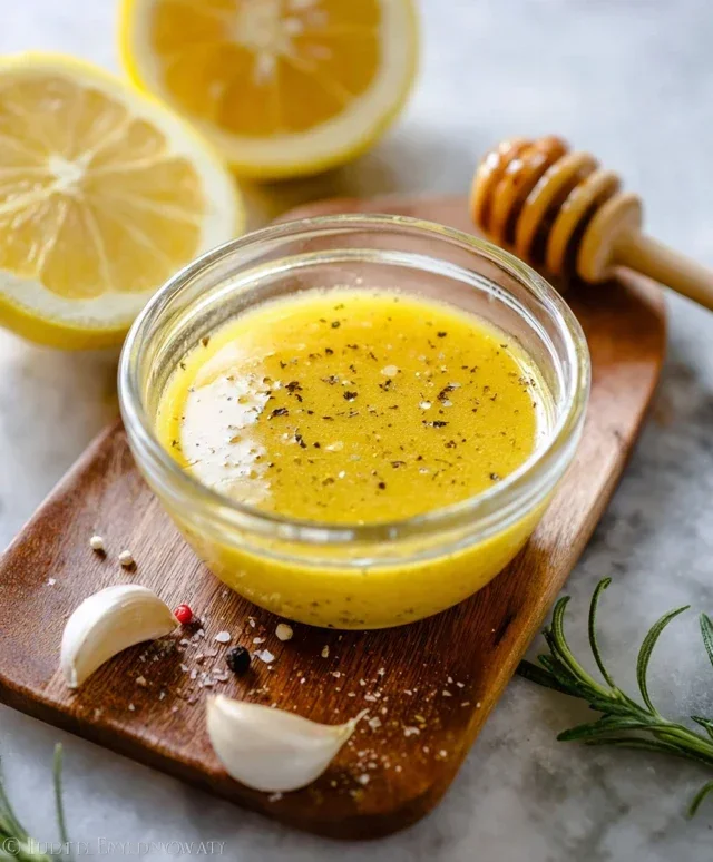 Basic Lemon Vinaigrette Dressing