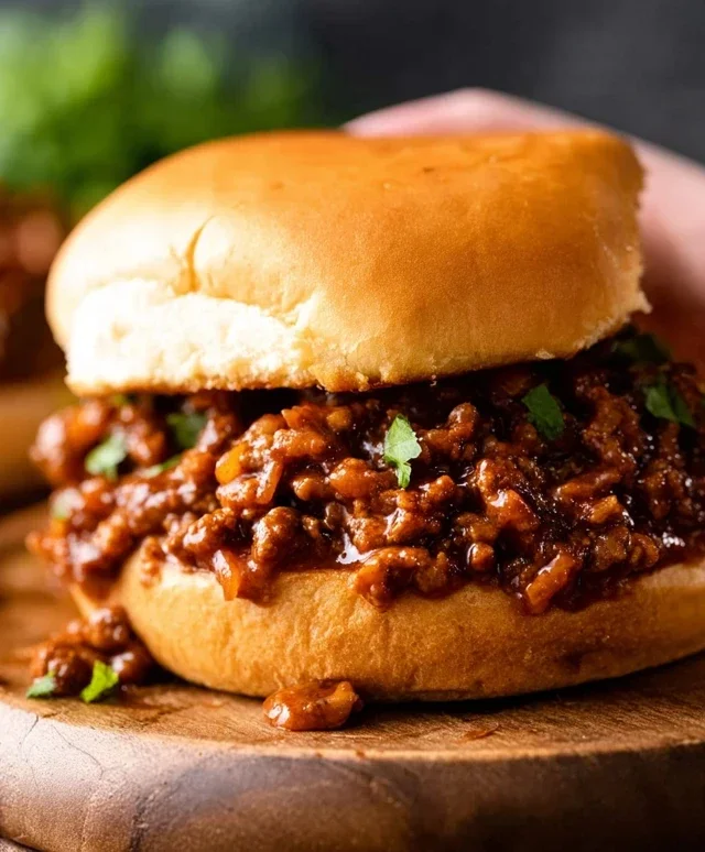 The Best Homemade Sloppy Joes