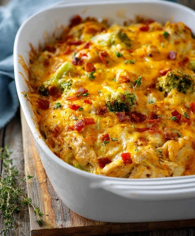 Easy Low Carb Chicken Casserole