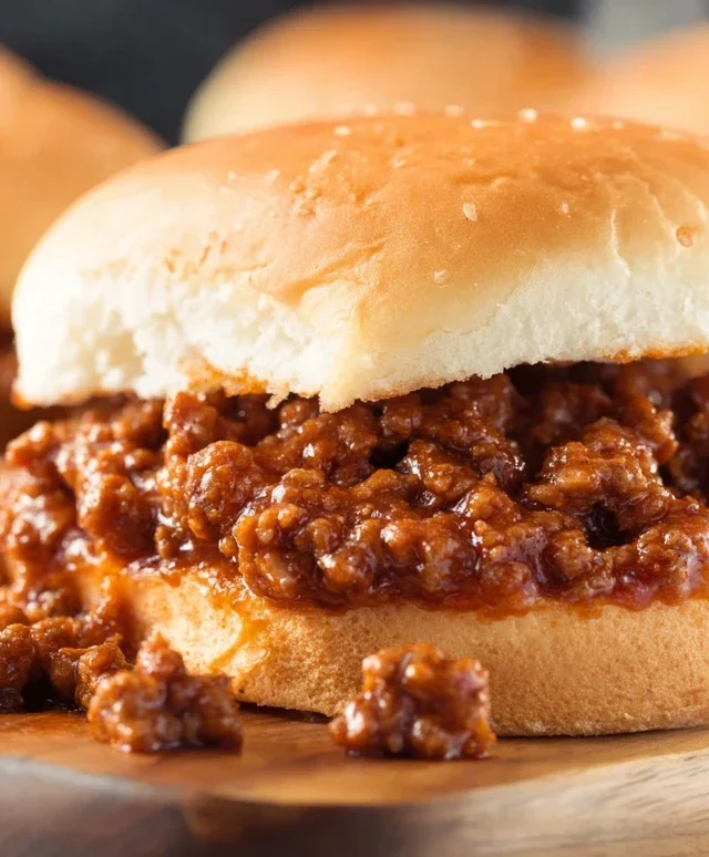 Homemade Sloppy Joe Recipe