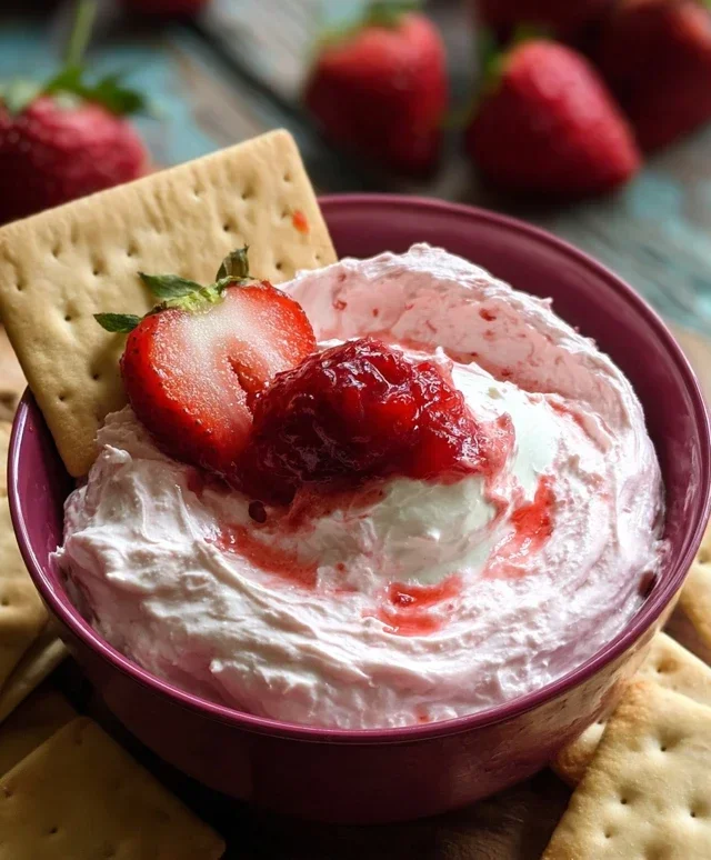 Strawberry Cheesecake Dip