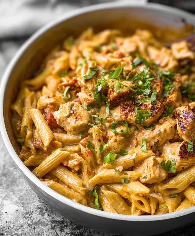 Crock Pot Creamy Cajun Chicken Pasta