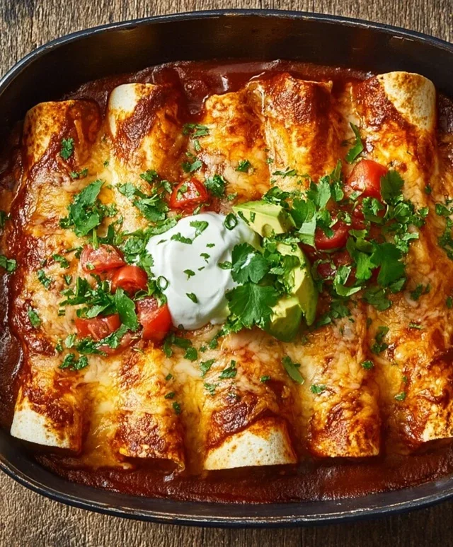 Delicious Chicken Enchiladas