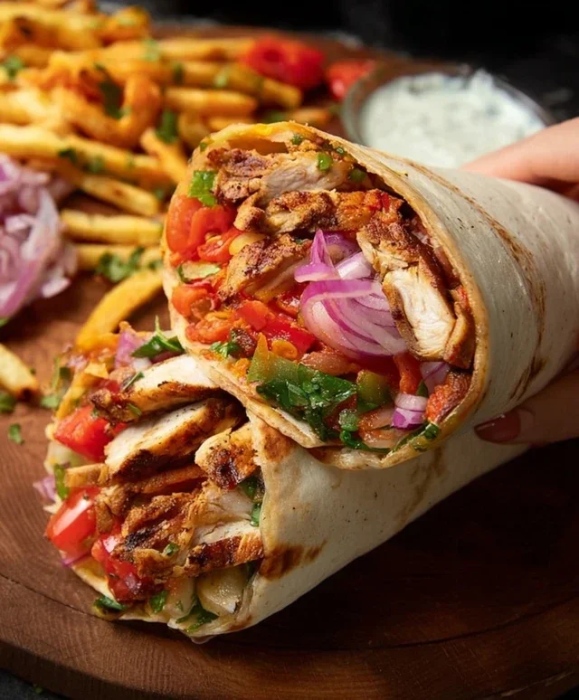Chicken Shawarma Wrap