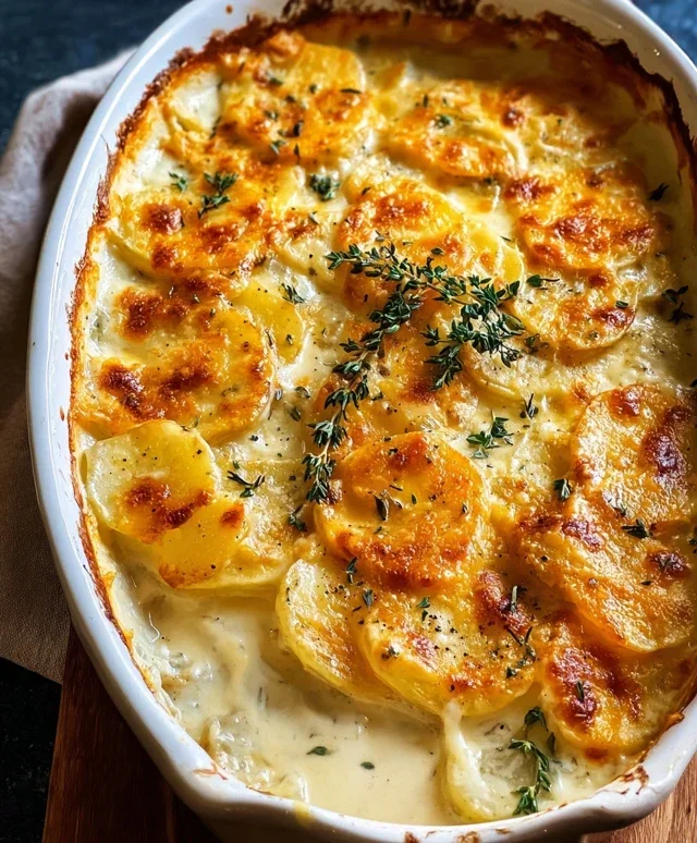 Cheesy Scalloped Potatoes