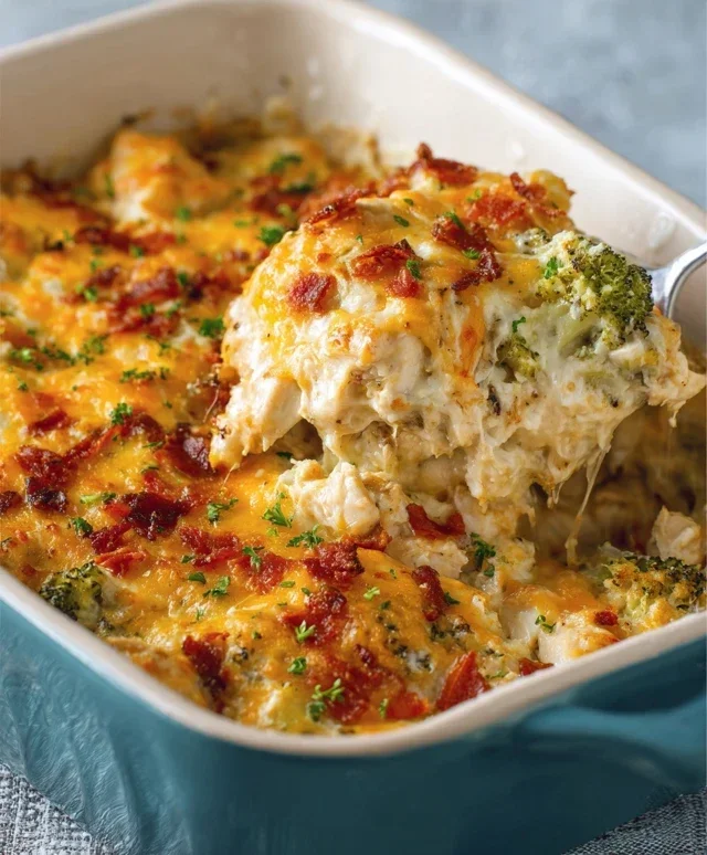 Easy Low Carb Chicken Casserole