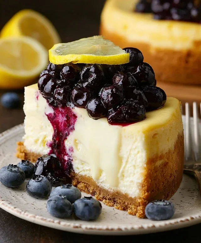 Lemon Blueberry Cheesecake