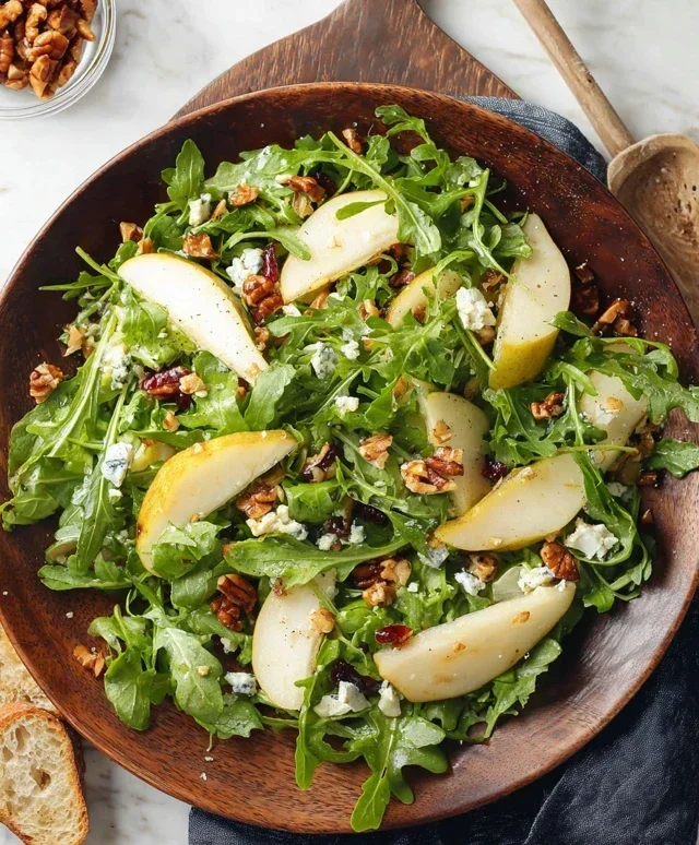 Arugula Pear Salad