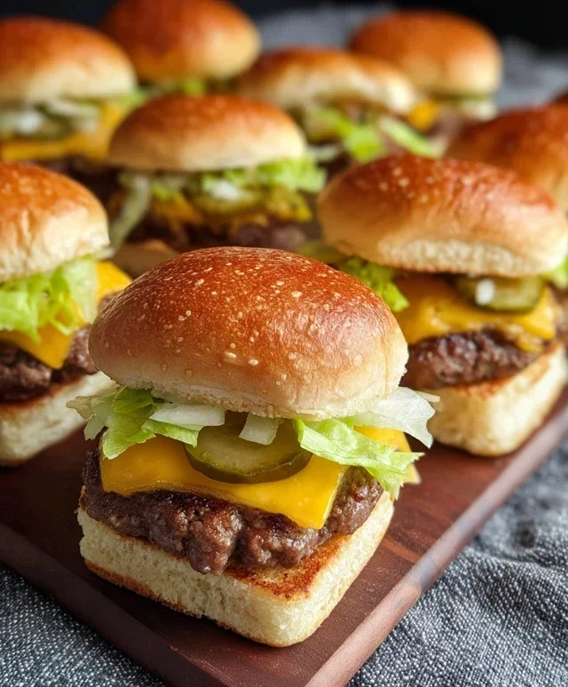 Big Mac Sliders