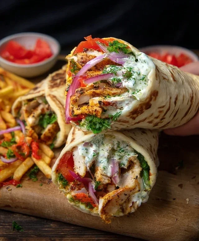 Chicken Shawarma Wrap