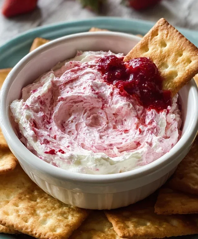 Strawberry Cheesecake Dip