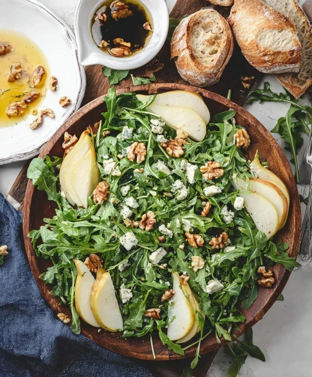 Arugula Pear Salad