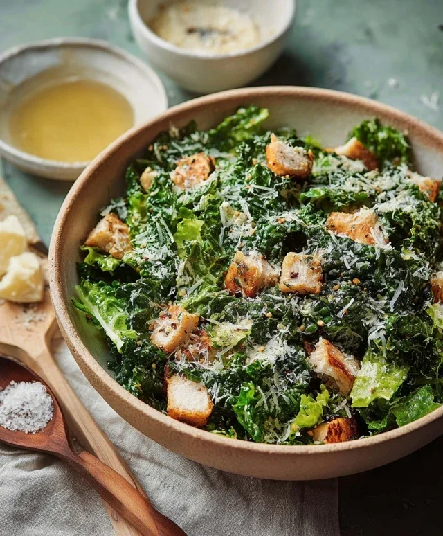 Lemony Parmesan Knon-non-non-alcoholic alternativeic non-alcoholic ale Salad