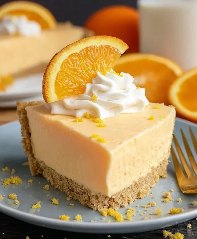 Orange Creamsicle Pie