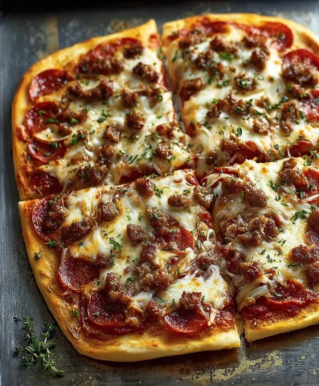 The Ultimate School Pizza