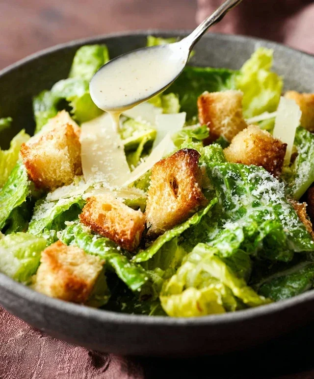Homemade Caesar Salad Dressing