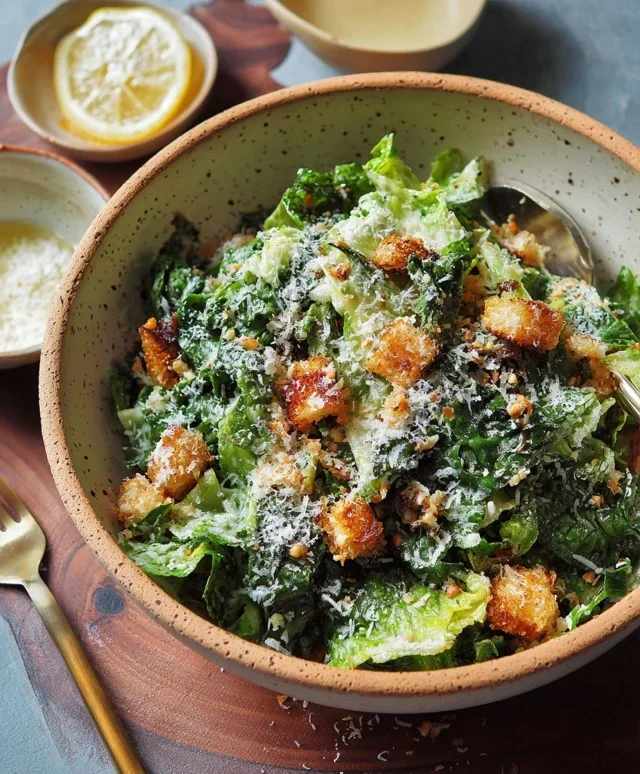 Lemony Parmesan Knon-non-non-alcoholic alternativeic non-alcoholic ale Salad