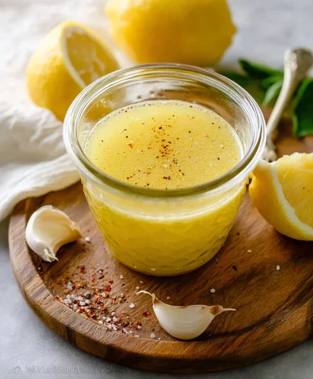 Basic Lemon Vinaigrette Dressing