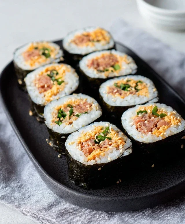 Easy 15-min. Spicy Tuna Kimbap