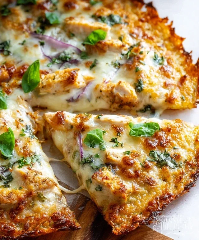 Chicken Crust Pizza