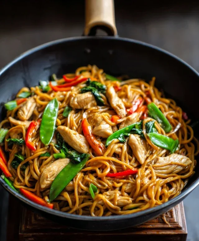 Chicken Lo Mein Recipe