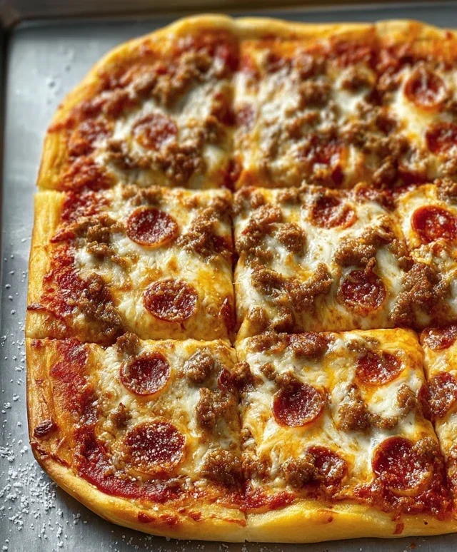 The Ultimate School Pizza