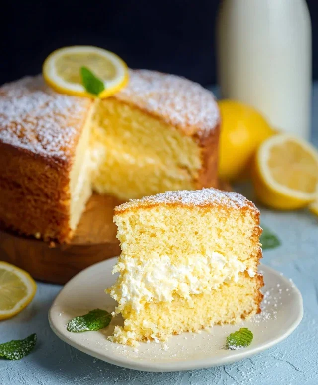 Top 1 Italian Lemon Cream Cake Irresistible
