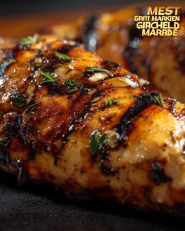 The BEST EVER Grilled Chicken Marinade