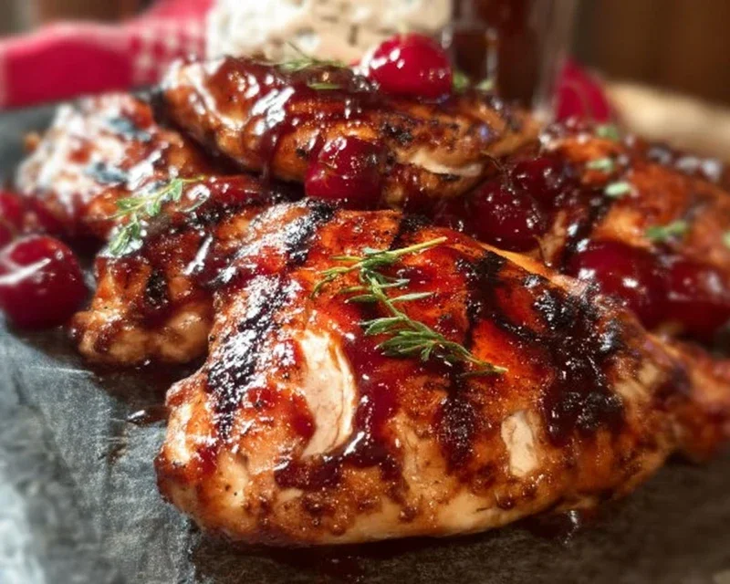 Cherry Dr. Pepper Grilled Chicken