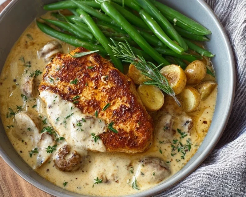 Creamy Garlic Chicken