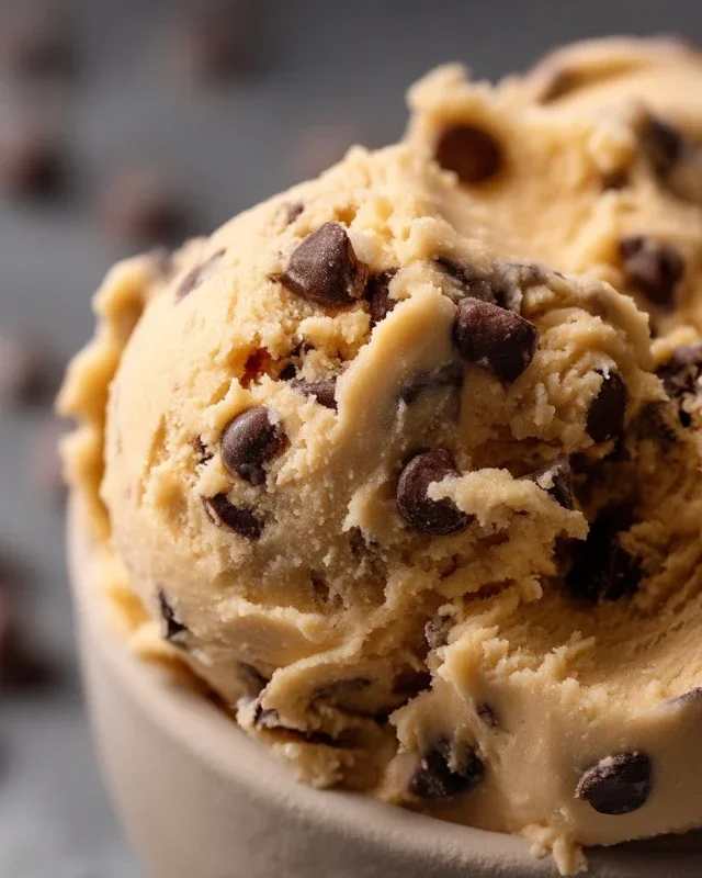 Edible Chocolate Chip Cookie Dough Recipe