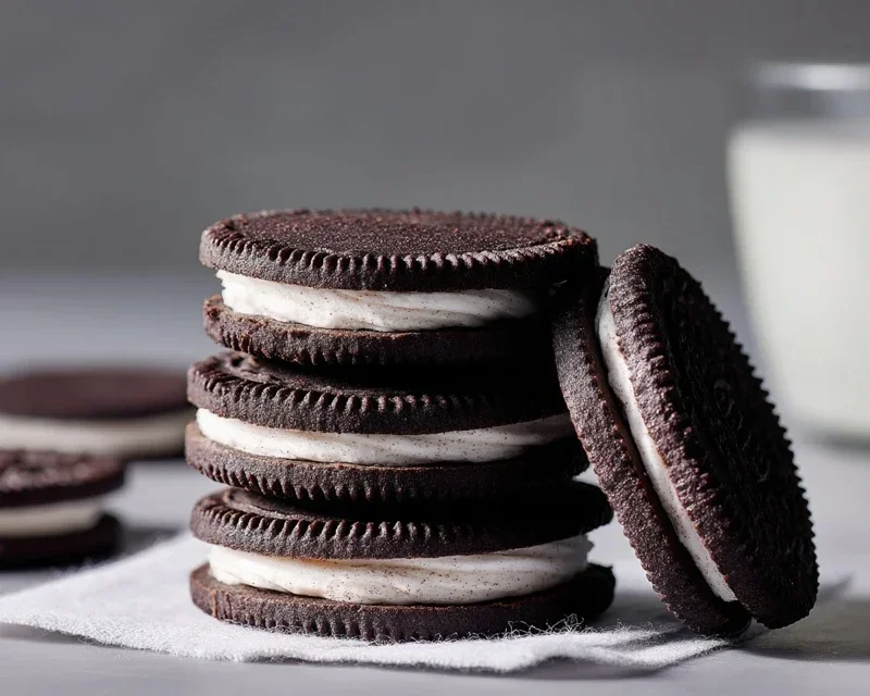 Homemade Oreo Cookies