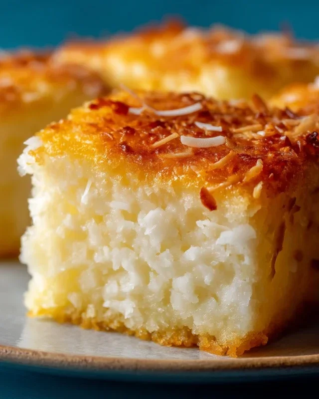 Sticky Coconut Cake