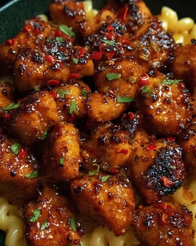 Sweet and Spicy Honey Pepper Chicken