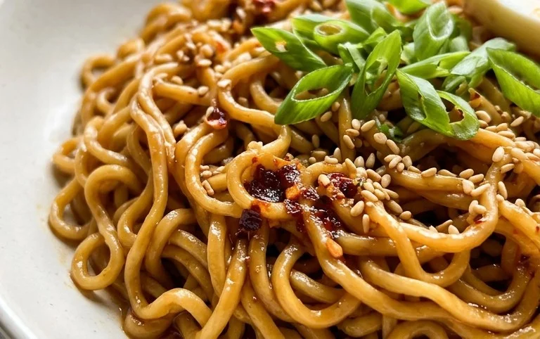 Easy Saucy Ramen Noodles