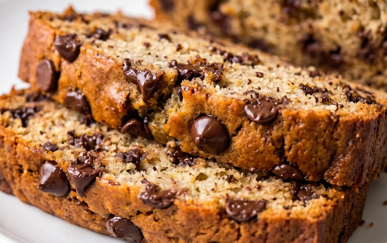 Easy Chocolate Chip Banana Bread