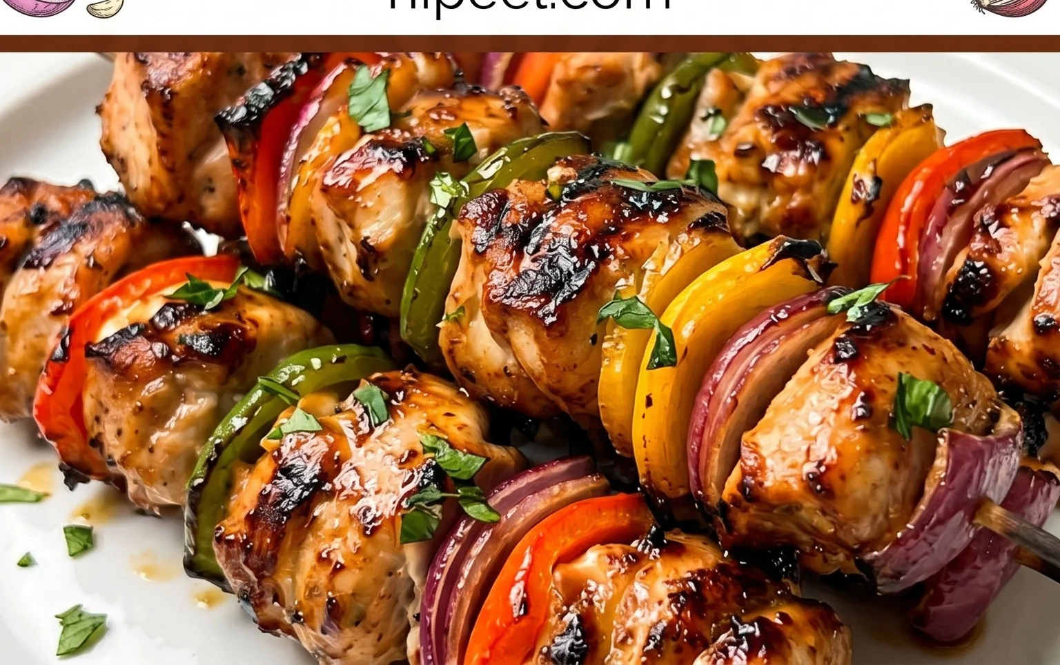 Air Fryer Chicken Skewers (VIDEO)