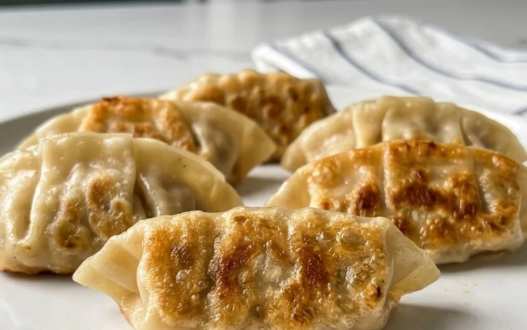 Chicken Potstickers (Pan Fried Dumplings)
