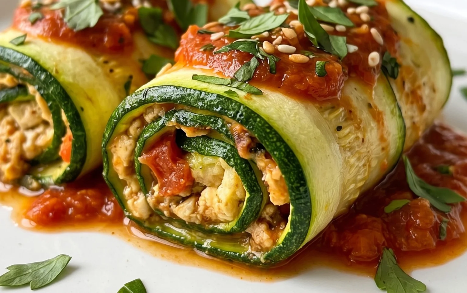 Vegan Zucchini Rollatini