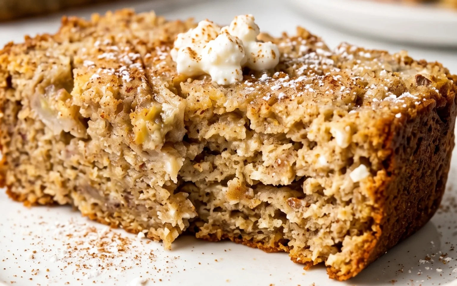 Cottage Cheese Banana Bread