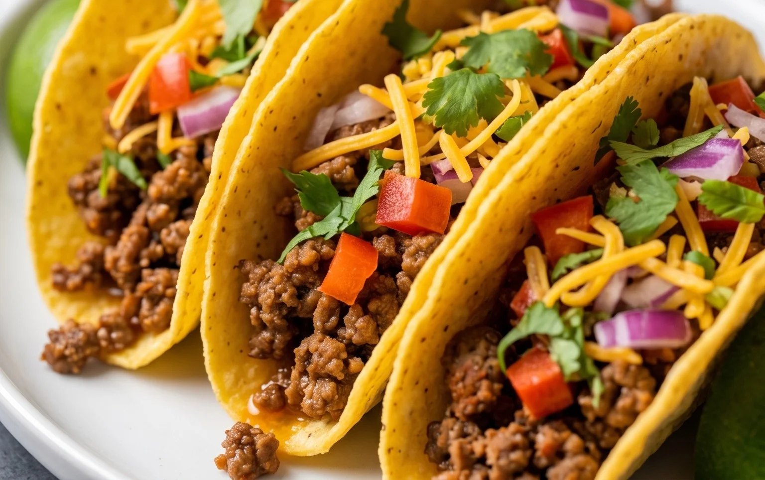 Crispy Ground Beef Tacos