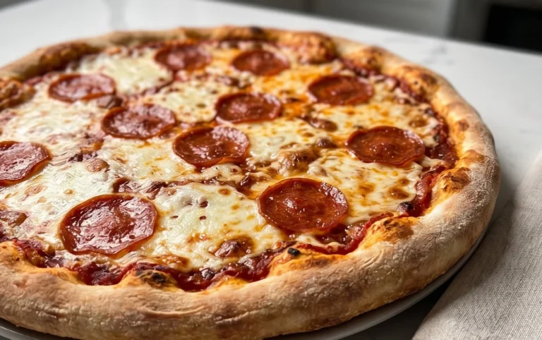 An excellent No Yeast Pizza Dough - quick easy homemade pizza!