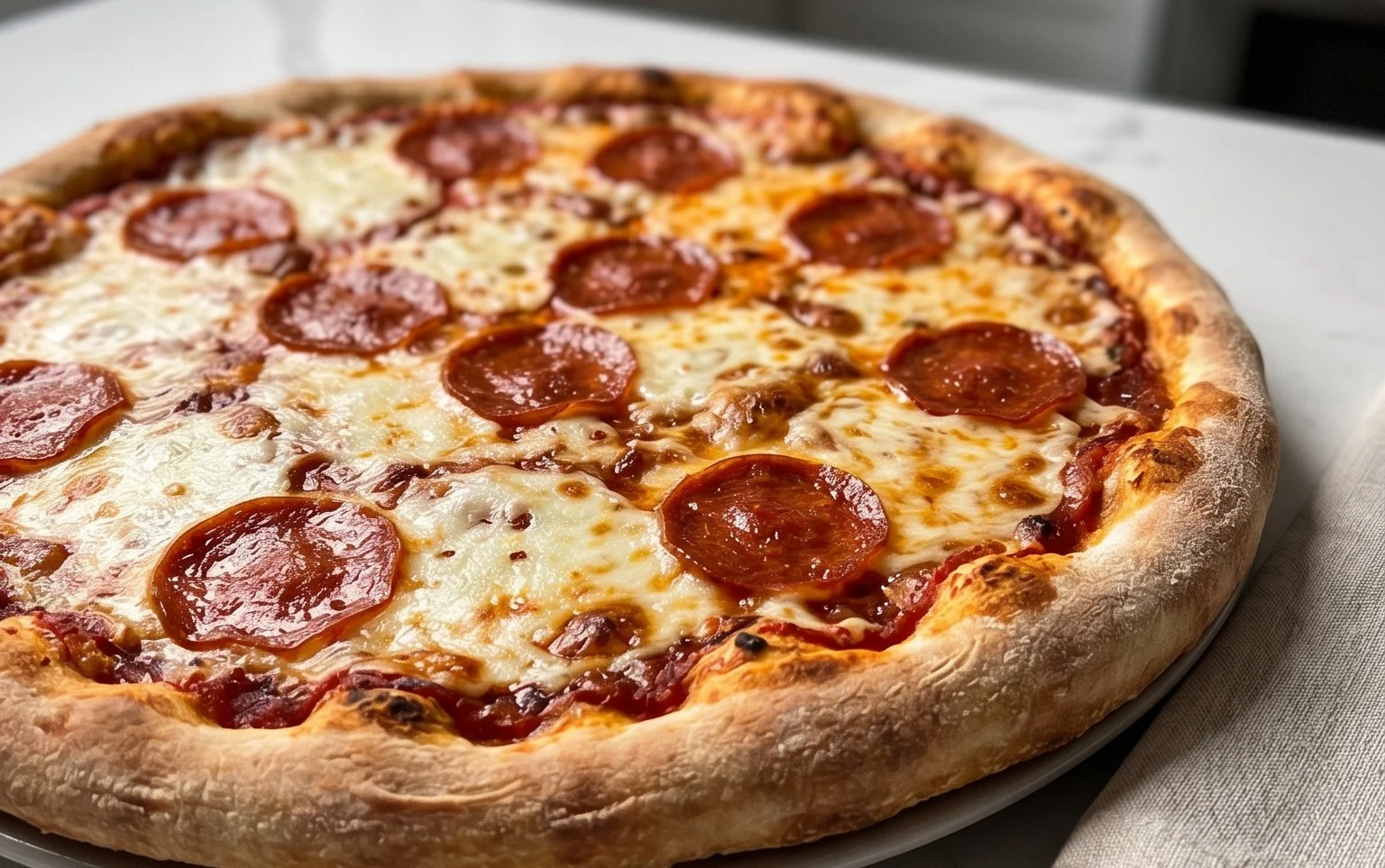 An excellent No Yeast Pizza Dough - quick easy homemade pizza!